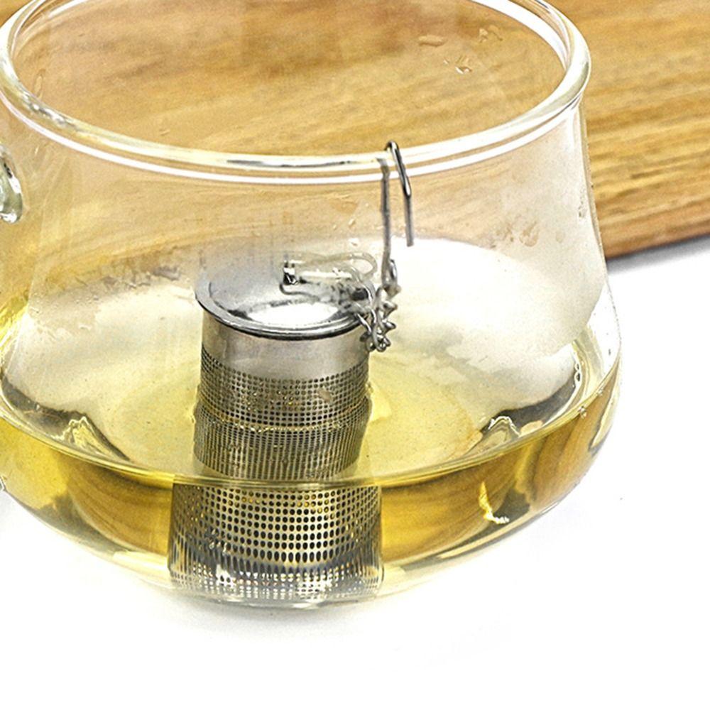 Steel Kitchen Cylindrical Multifunctional Tea Leak Seasoning Filter Tea Filter Tea Infuser