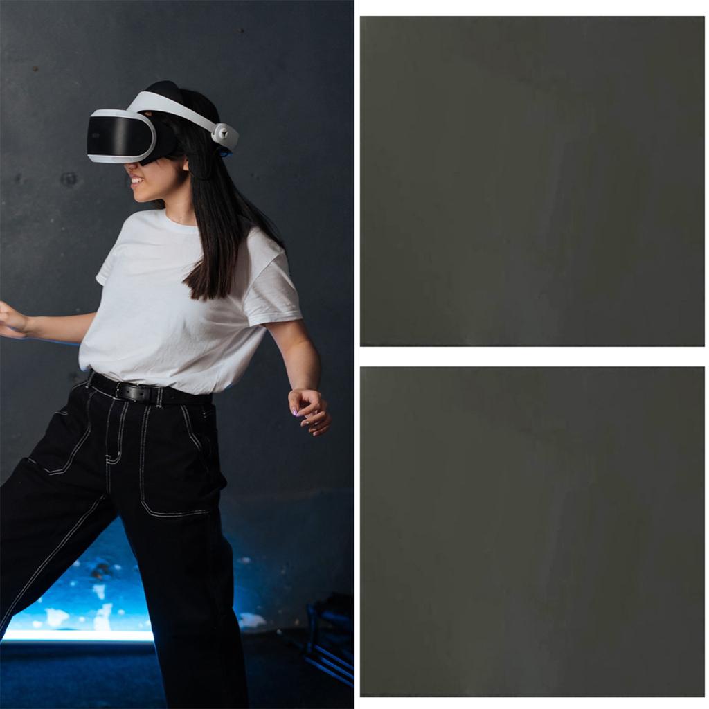 2 шт. 10x10 см Поляризатор Линейный поляризационный фильтр Несамоклеящаяся пленка для образовательной физики Фотографии Освещения