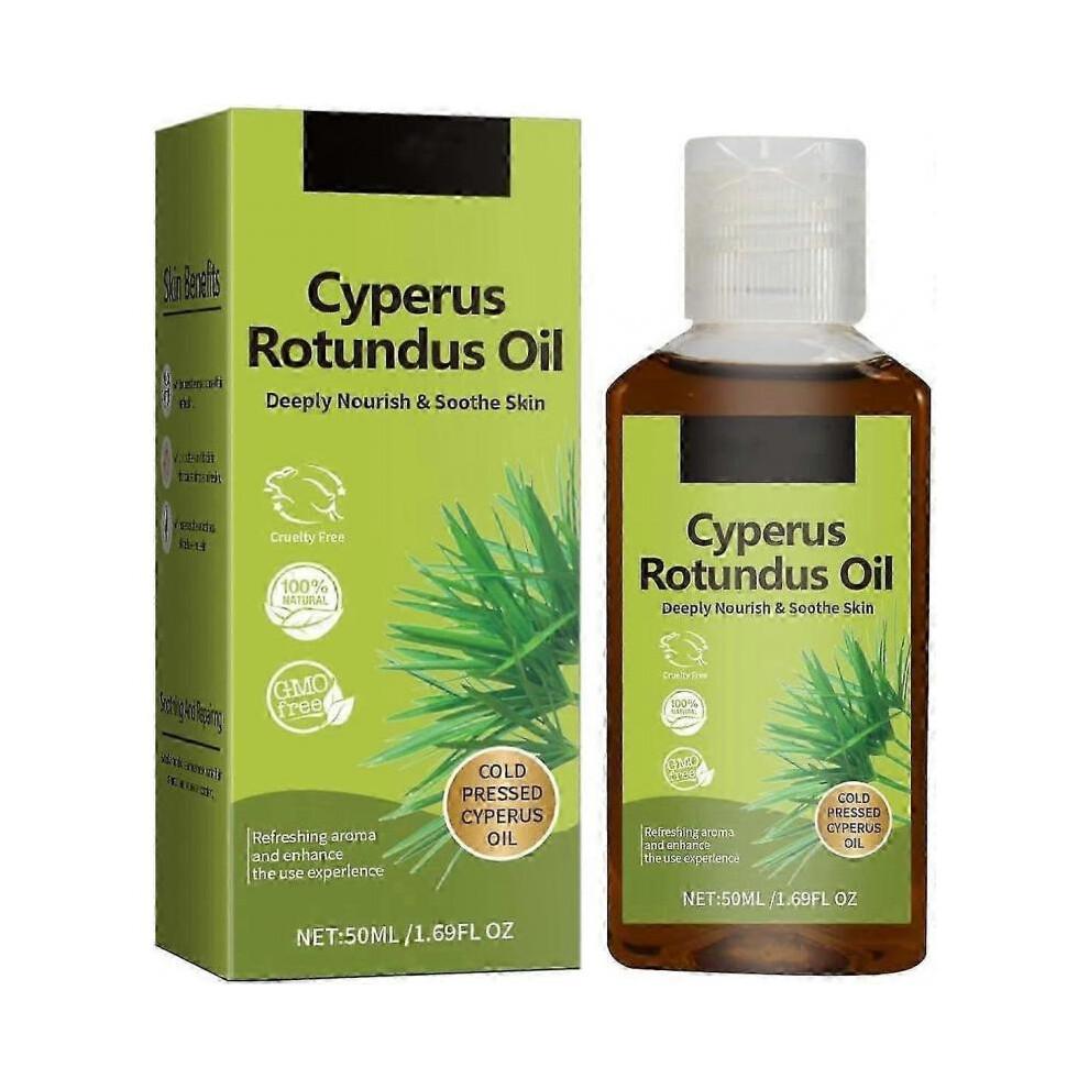 (2pcs)Cyperus Rotundus Oil, Natural Nut Grass Oil, Topical Cyperus Rotundus Oil for Hair Removal, Natural Cyperus Oil Reducing Body Hair Growth