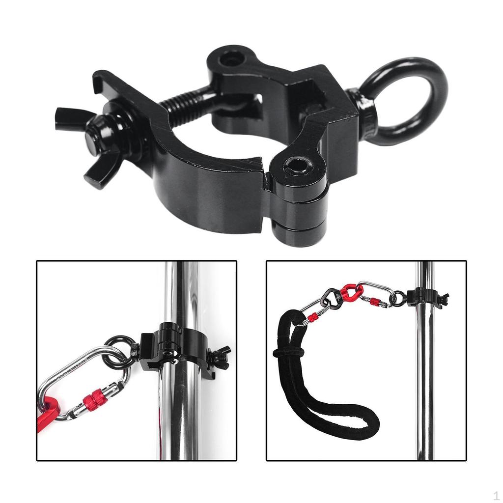 Aerial Dance Ring Pole Clamp Sturdy Wear Resistant Rotating Accessories