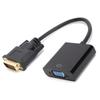 Plug and Play DVI-D to VGA Adapter DVI 24+1 to VGA Active DVI Adapter  PC Monitor Connection
