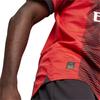 Puma Футболка с логотипом Alphabet и V-образным вырезом для тренировок, мужские футболки с короткими рукавами, красные 770383-01