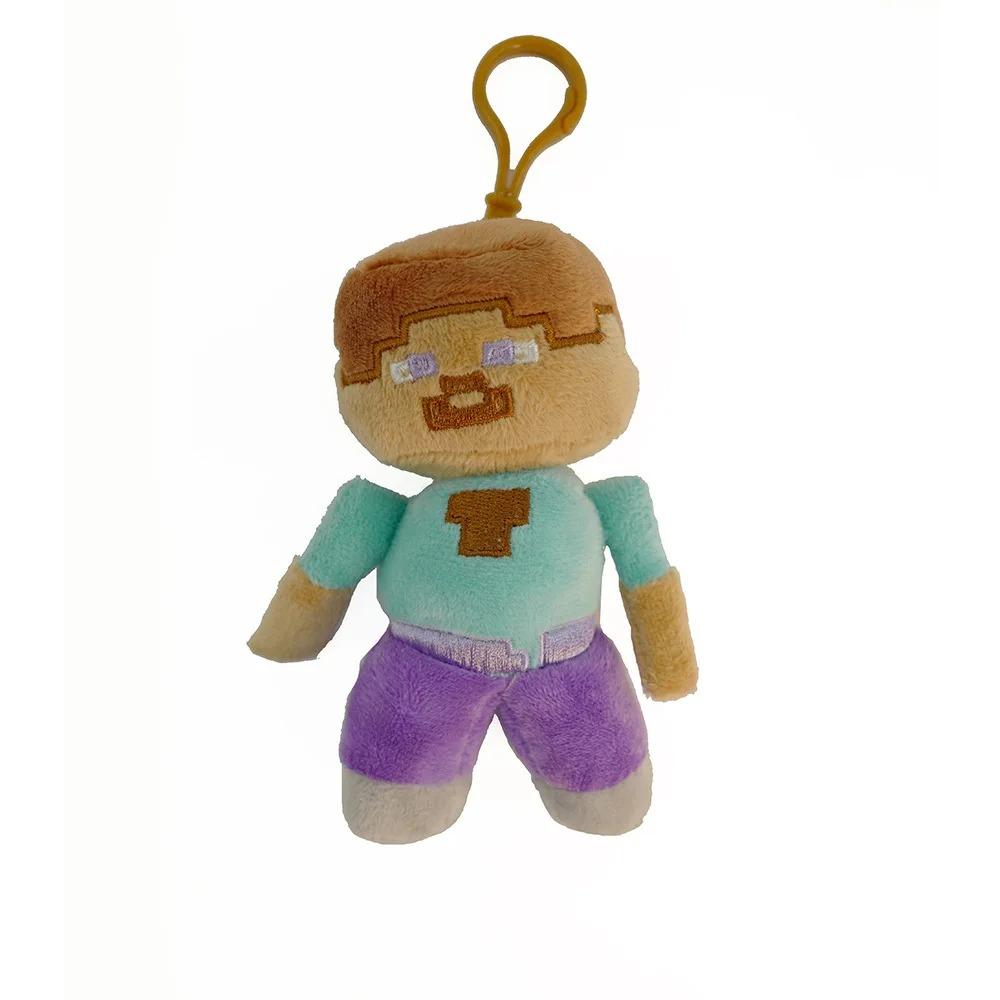 10-15cm for Minecrafte Game Plush Game Toys Cartoon Backpack Pendant Soft Stuffed Birthday Gift Dolls Toys