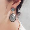 New Retro Earrings Bohemian National Style Turquoise Earrings Earrings