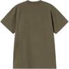 Carhartt WIP SS26 Весенне-летний свободный футболка Gracious с графическим принтом, круглым вырезом, коротким рукавом, унисекс I036879-63-XX