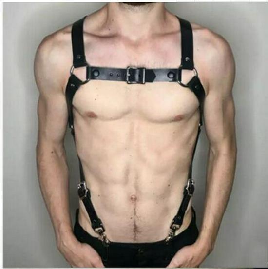 Мужской повседневный пояс с подтяжками - Стильный аксессуар для талии