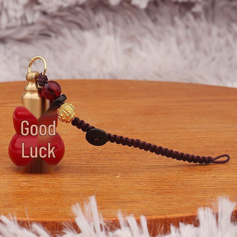 Zodiac Gourd Cinnabar Pendant & Keychain Craft Accessories