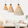 1 шт. Декоративный абажур Подвесной Богемный стиль Льняная веревка Домашний декор Подвесной декоративный абажур Проживание в семье 3 размера