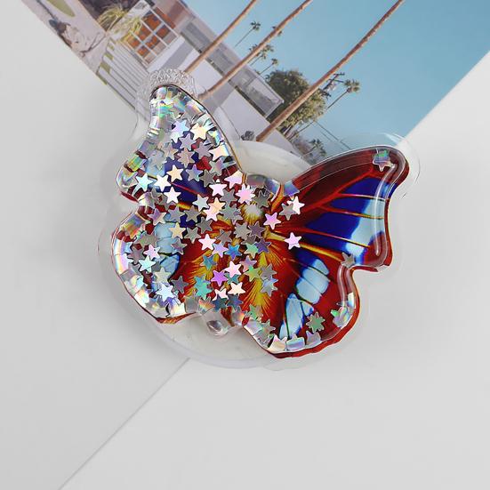 Мобильный телефон Палец Складной Портативный Держатель-бабочка Противоударный Зыбучий песок Телефон Расширяющаяся подставка-грип