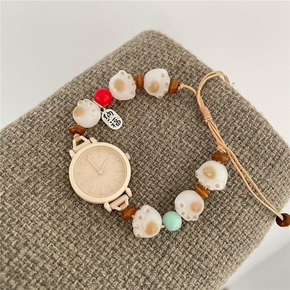 Cat's Paw Bracelet Watch Adjustable Quartz Watch New Chain Watch Women Girls