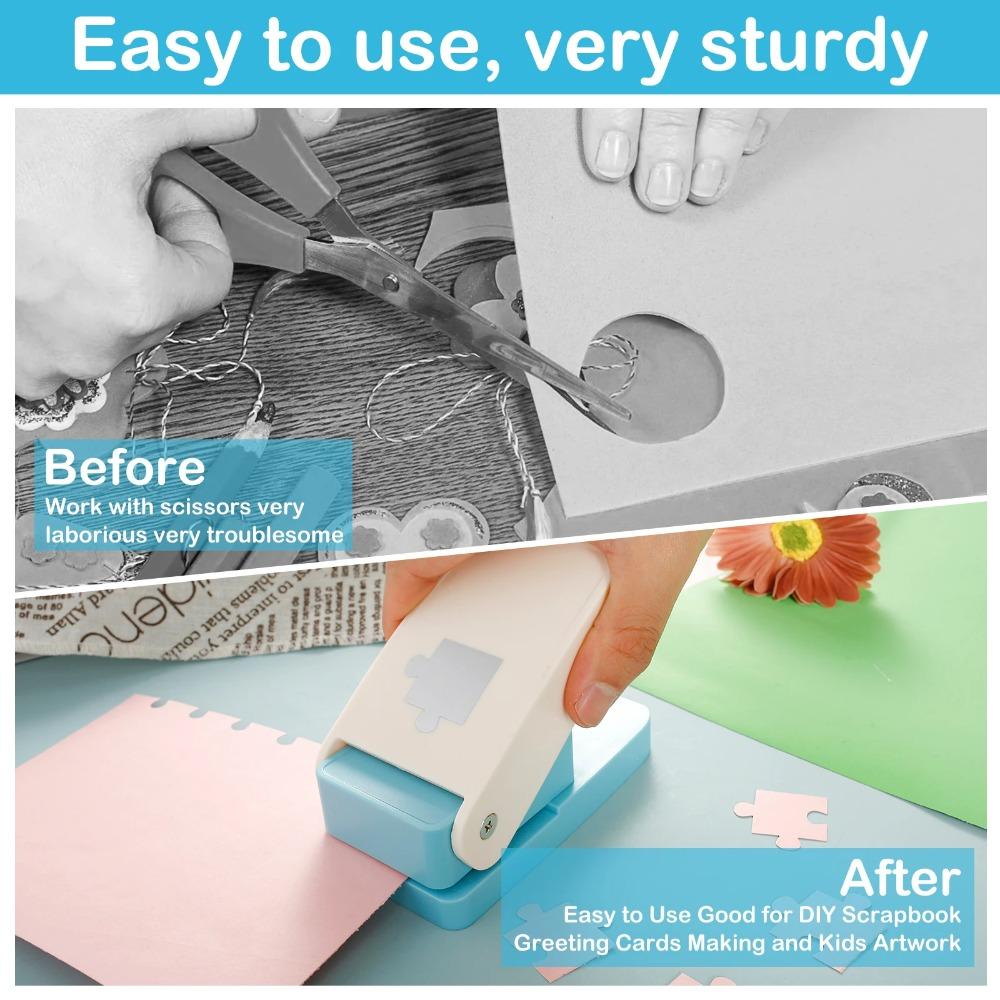 Экономьте усилия, устройство для тиснения, портативная машина-головоломка, новый дырокол