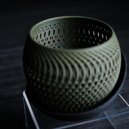 Цветочный горшок, напечатанный на 3D-принтере, легкий цветочный горшок с дренажными отверстиями, кашпо для орхидей с поддоном для комнатных растений, уличного декора для сада и дома