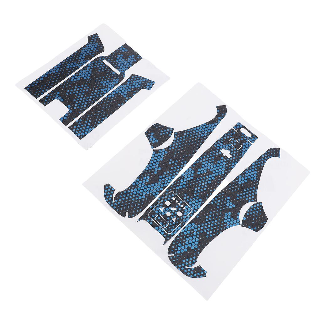 Наклейка на кожу дрона, износостойкая защита, ПВХ, синяя, в виде змеиной чешуи, стильная наклейка, украшение на кожу
