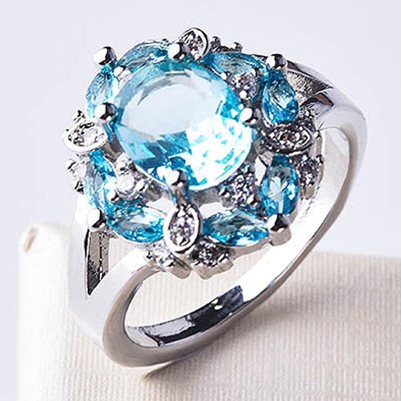 BELLA BOX Кольца для женщин, настоящие ювелирные изделия, кольцо, романтические женские подарки на свадьбу и помолвку