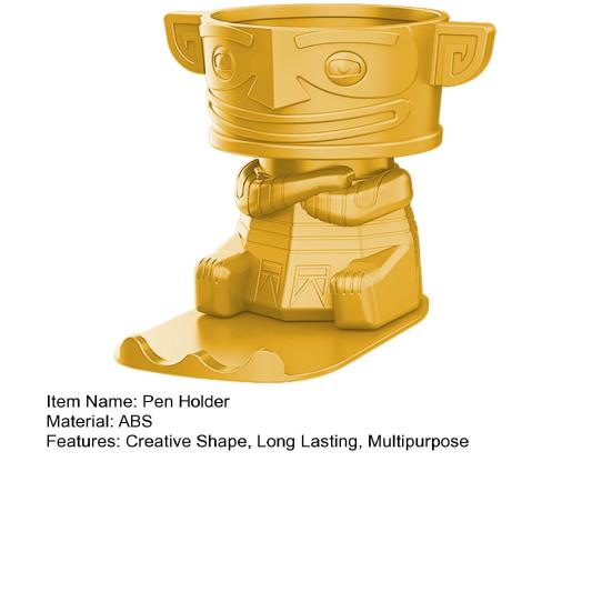 Подставка для карандашей Настольный органайзер Большая вместимость Креативная форма Многофункциональный Забавный держатель для кистей для макияжа Подставка для мобильного телефона