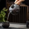 Цзяньшуйская фиолетовая глина Резьба по глине Чайник с драконом Ручная роспись Антикварный рельефный чайник Бытовой чайник Набор для кунг-фу Чайник