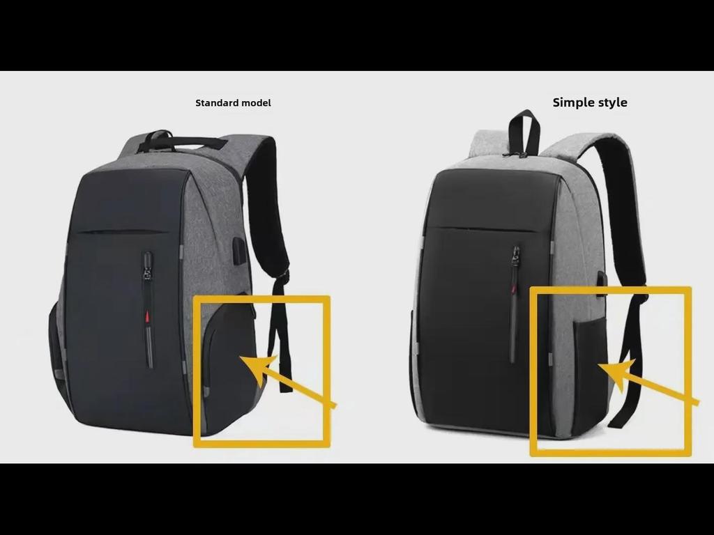 Мужской многофункциональный деловой рюкзак для ноутбука с USB, большой вместимостью, настраиваемым логотипом