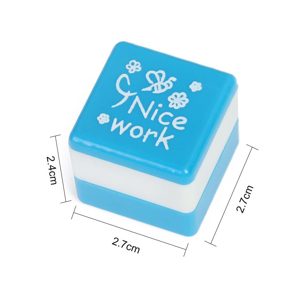 Scrapbooking Nice Work Kindergarten Praise Phrase Encouraget Stamp Teachers Supplies Reward Kids