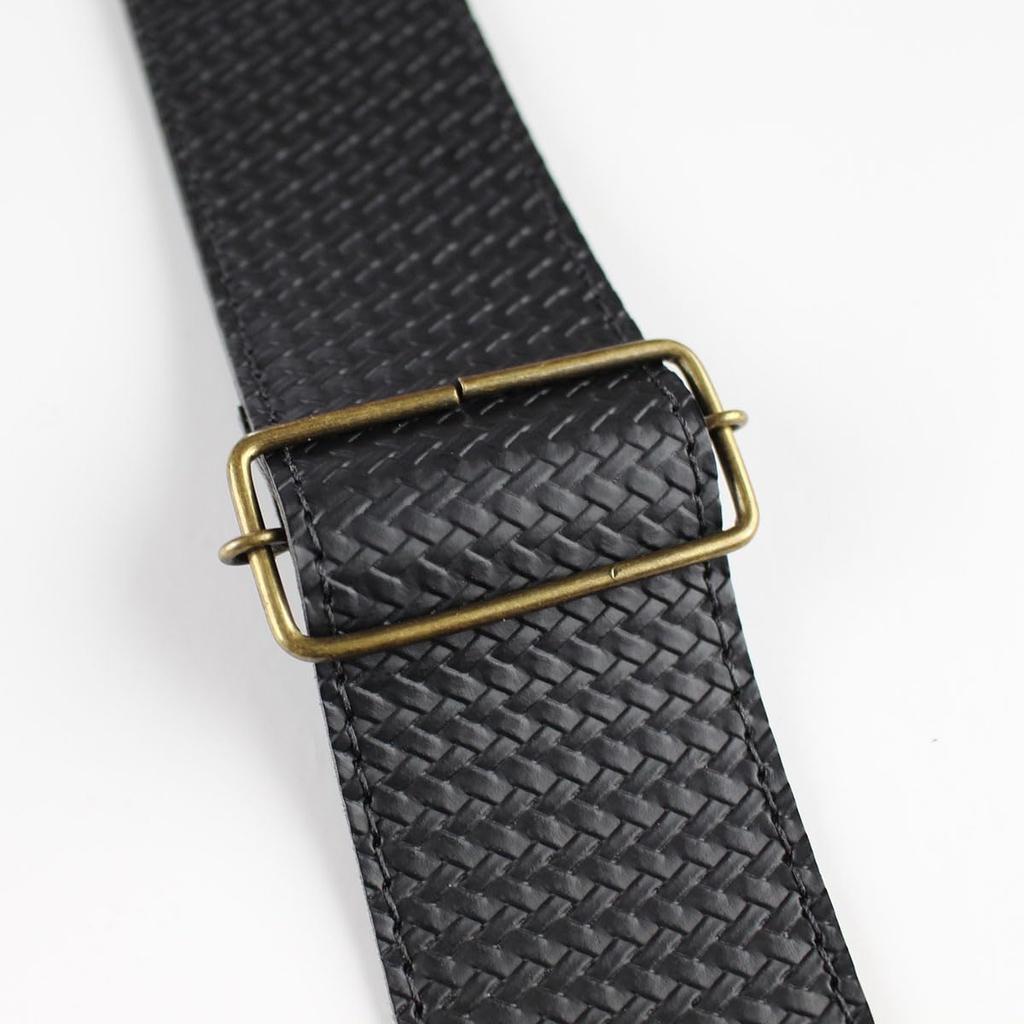 BASSO Guitar Strap EX 20 Black Attack Series