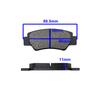 Комплект задних тормозных колодок для CFMoto 500 800 CF500 CF800 ATV UTV 7020-0810A0