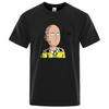 Cartoon Man T Shirts Hip Hop Crew-neck Short Sleeve Summer Cotton Tops Casual Sweat Oversized T-Shirts for Men