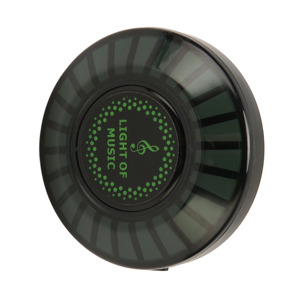 Круглый цветной RGB-звукосниматель с ароматизатором, активируемый голосом, с подсветкой