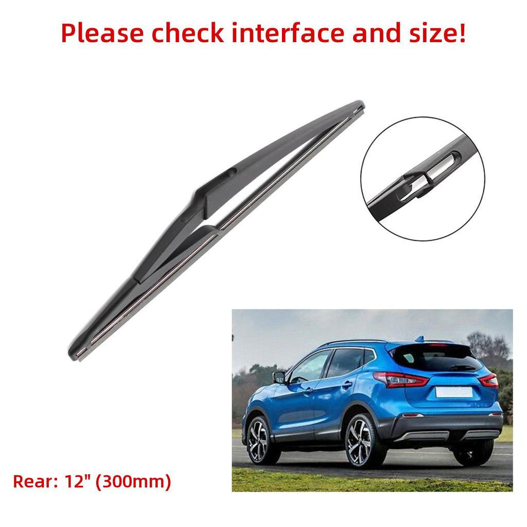 3 шт. щетки стеклоочистителя для Nissan Qashqai J11 2013-2020 26 "17" 12" подходят для переднего лобового стекла, щетки для окон, резак, аксессуары