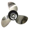 Boat Propeller 9 7/8x10 1/2 Fit for Yamaha Outboard 25HP-30HP 3 Blades Stainless Steel 10 Tooth OEM NO: 664-45945-00-EL 9.875x10.5