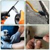 180/6m Black PVC Electrical Insulation Tapes High Temperature Waterproof Self-adhesive Industrial Cable Wire Harness Flame Tape