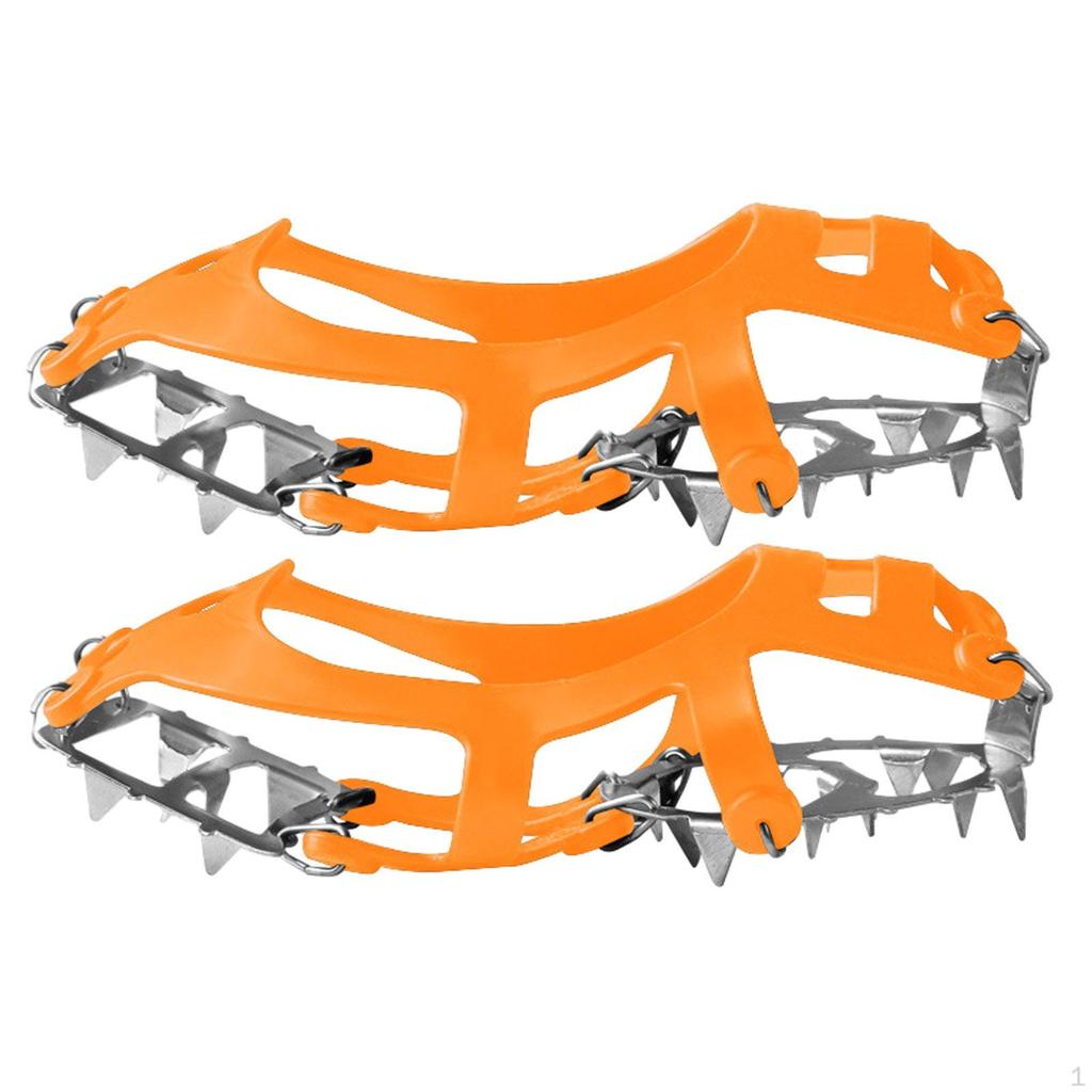 Shoe Crampons, Ice Traction Cleats for Shoes Non-Slip Snow And Crampons Mountaineering,