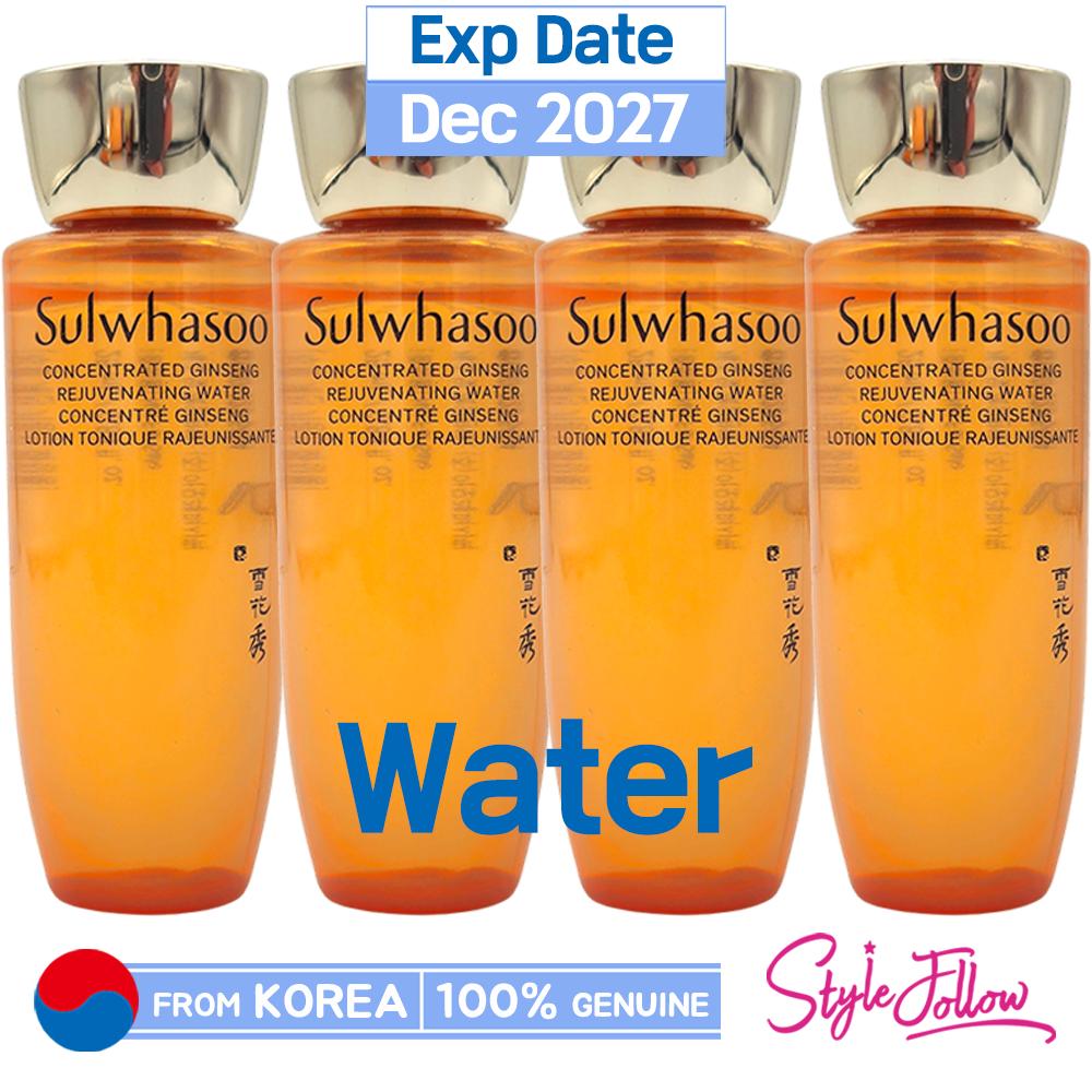 4pcs/100ml_[SULWHASOO] Concentrated Ginseng Rejuvenating Water 25ml (Sample)