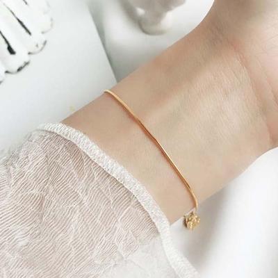 Модные Серьги Украшения Серьги Красивые 925 Пробы 18K Настоящий Браслет