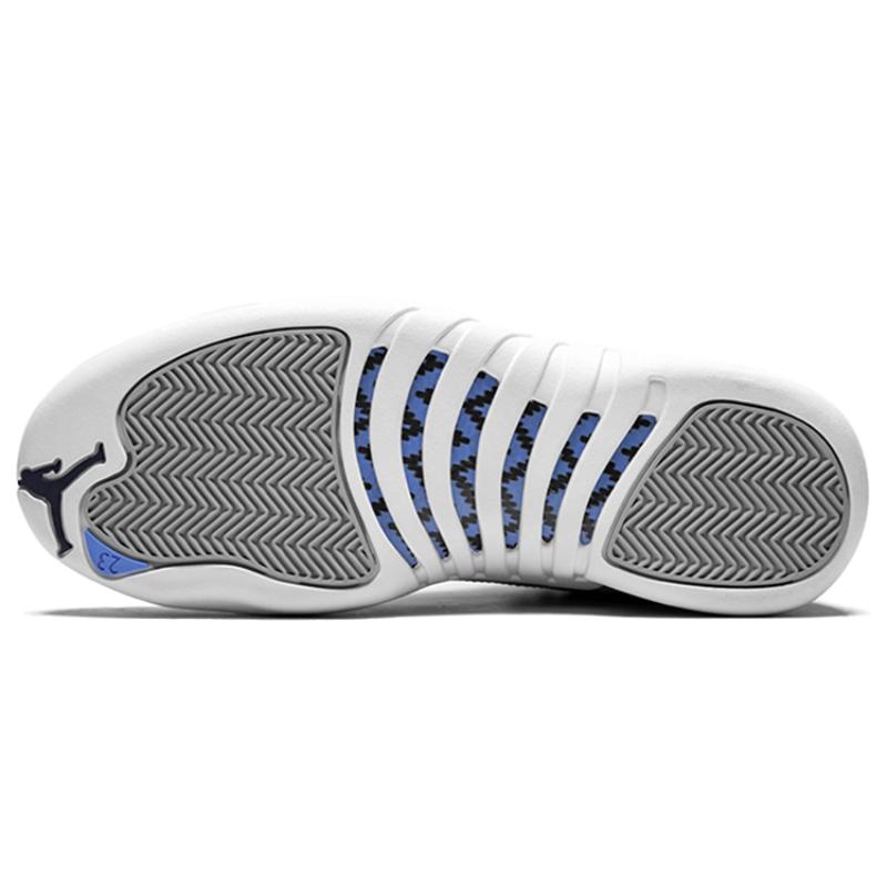 Jordan 12 Ретро Серый Университетский Синий Jordan 130690-007