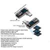 1 шт. 90-градусный USB-адаптер C для цифрового дисплея, адаптер типа C Pd 140 Вт, разъем USB-C «папа-мама»