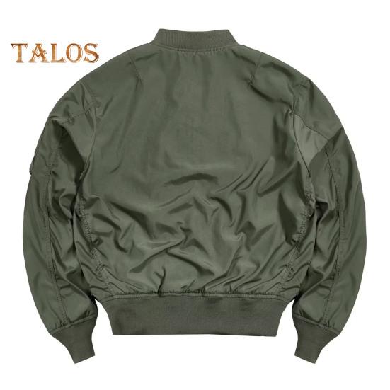 Мужская куртка с воротником-стойкой, длинным рукавом, застежкой-молнией, бейсбольная куртка, однотонная, эластичный подол, спортивная одежда для активного отдыха с карманами