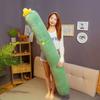 Cute Cylindrical Side Sleeping Body Pillow Soft Cartoon Pregnancy Sleep Leg Gripper Pillows Detachable Washable Long Pillow Gift