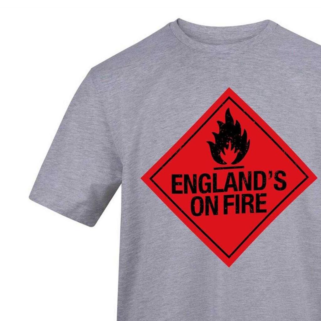 AWD Unisex Adult England World Cup Printed T-Shirt