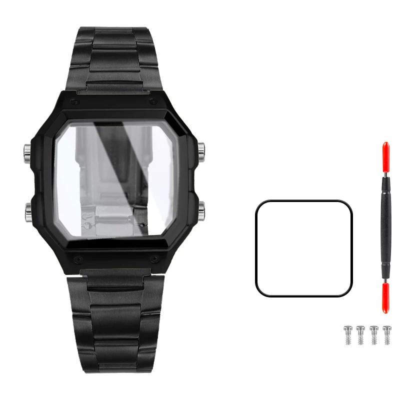 Обновленный полностью металлический корпус Модный Для Casio AE1200 комплект для модификации Модифицированный 3299 AE-1200 рамка ремешок нержавеющая сталь Аксессуары для ремешка часов
