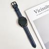 Для Samsung Galaxy Watch7 44мм/40мм Ремешок для часов 20мм Пряжка-поясная сумка с текстурой Crazy Horse Кожаный ремешок на запястье