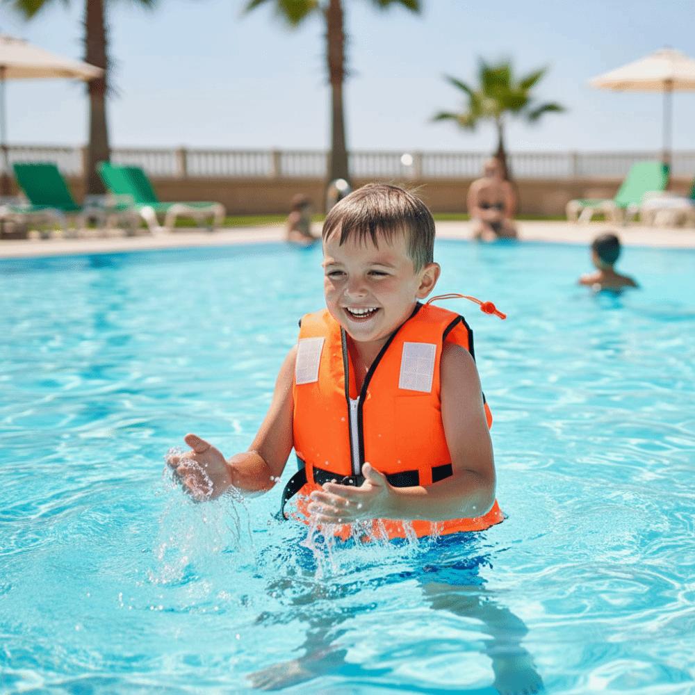 Portable Baby Swimming Jackets Large Buoyancy Life Vest Jacket Child Buoyancy Vest Boating