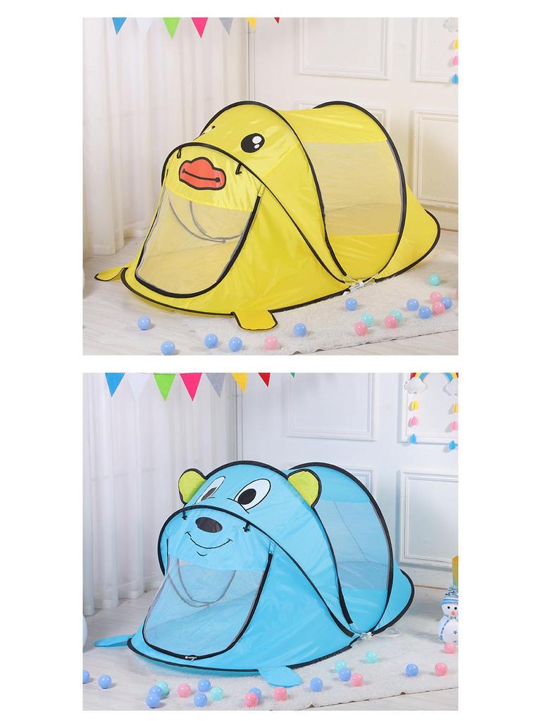 Kids' Indoor Foldable Play Tent with Ball Pool