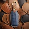The New Retro Key Cover Is Suitable for Volkswagen Cc Key Bag, Old Maiteng Handmade Leather Key Protective Case Ring.