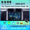 Car Radio Android 14 Carplay Auto For Toyota Land Cruiser Prado 150 2009 - 2013 Navigation GPS Multimedia Player Video Stereo BT