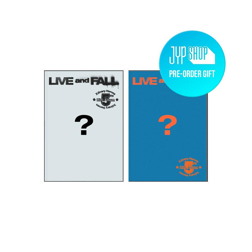 Xdinary Heroes LIVE and FALL [Photobook Ver] Incl. JYP POB