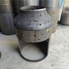 Firewood Gasifier Stove Fire Ring and Tank Head Accessories, Carbon Steel Inner Liner