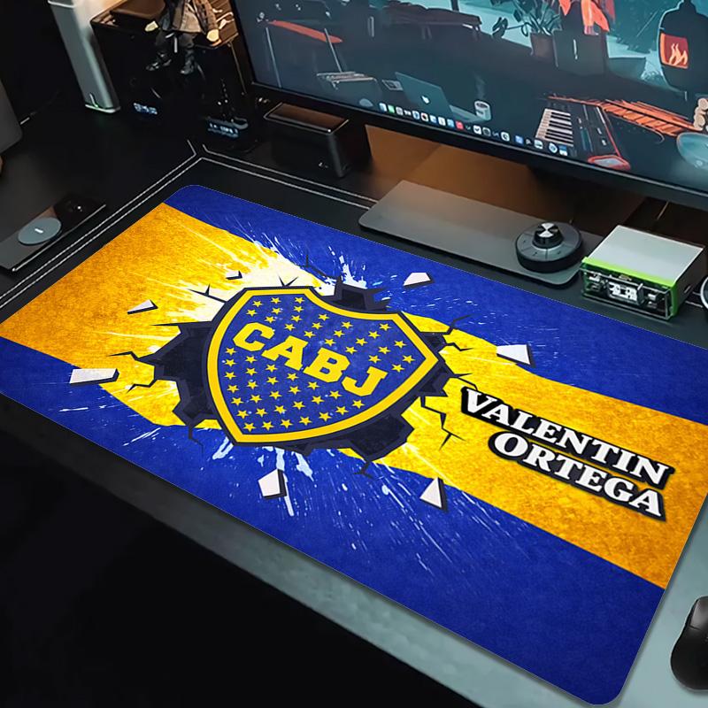 Boca Juniors Color Mouse Pad Large Gaming Table Cushion Non-slip Laptop Tablet Big Mousepad XXL Mat Mini PC Playmat With Lock edge