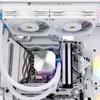 THERMALRIGHT Frozen Edge 240 White 120mm Liquid CPU Water Cooler with PWM 240 White Cold Row Integrated Water Cooler Heatsink for Intel Fan,