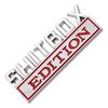 Значок "Shitbox Edition" 3D Дизайн Shitbox Наклейки на Автомобиль Креативные Новые Украшения Забавные Задние Наклейки на Авто Самоклеящиеся Декоративные