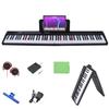 Легкий японский электронный 88 клавиш сустейн музыка японские инструкции Складной, навигация, с поддержкой приложений, текст, пианино, клавиши, руководство, компактный, MIDI,