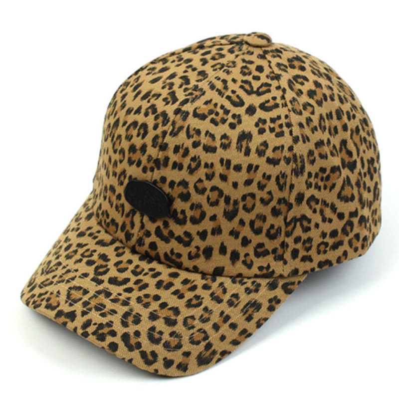 Универсальная химия Бейсболка Leopard CT BK Леопардовый принт бейсболка